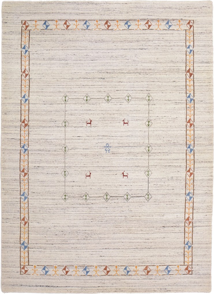 Loribaft Tappeto 150x200 (Indian) Annodato A Mano