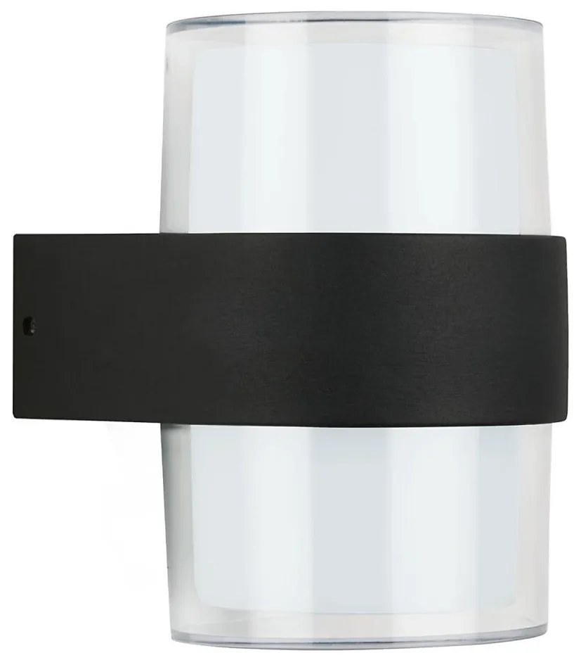 Telefunken 320405TF - Applique da esterno a LED 2xLED/8W/230V IP44 nero