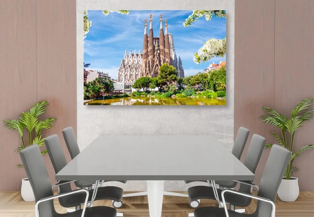 Stampa su tela – Cattedrale di Barcellona
