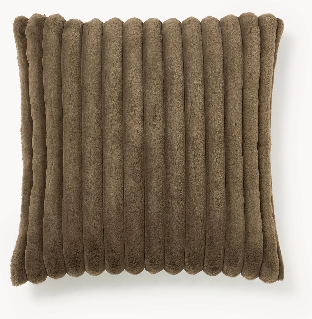 Copricuscino in ecopelliccia Lovey