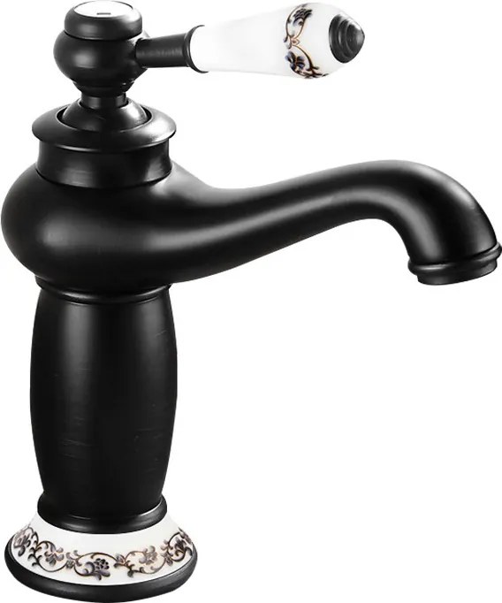 Mexen Draco rubinetto per lavabo, nero - 745400-70