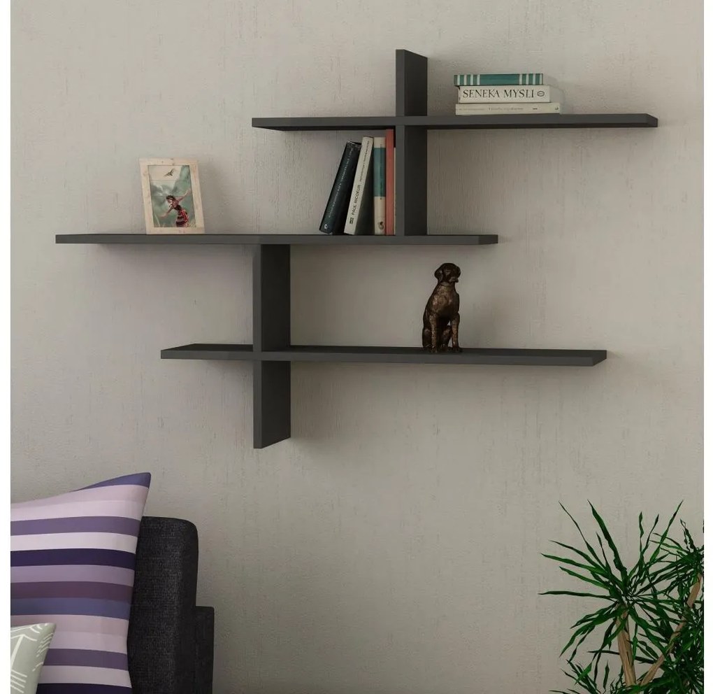 Mensola LEO 80,5x123 cm antracite