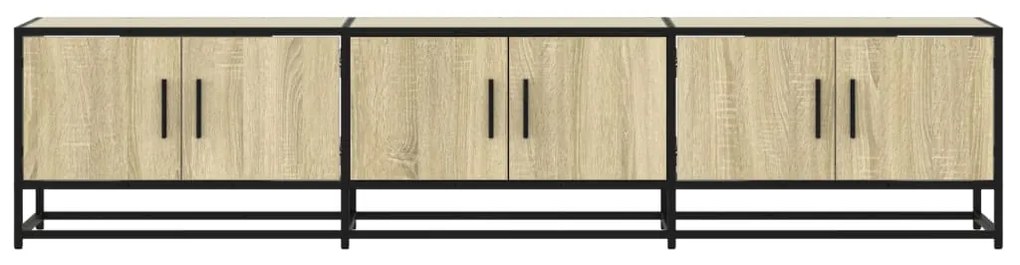 Mobile porta tv rovere sonoma 180x35x41 cm in truciolato