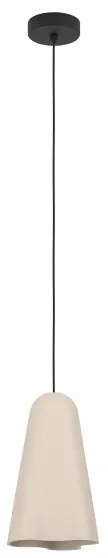 Eglo 390363 - Lampadario a sospensione con filo TOLLERIC 1xE27/40W/230V beige