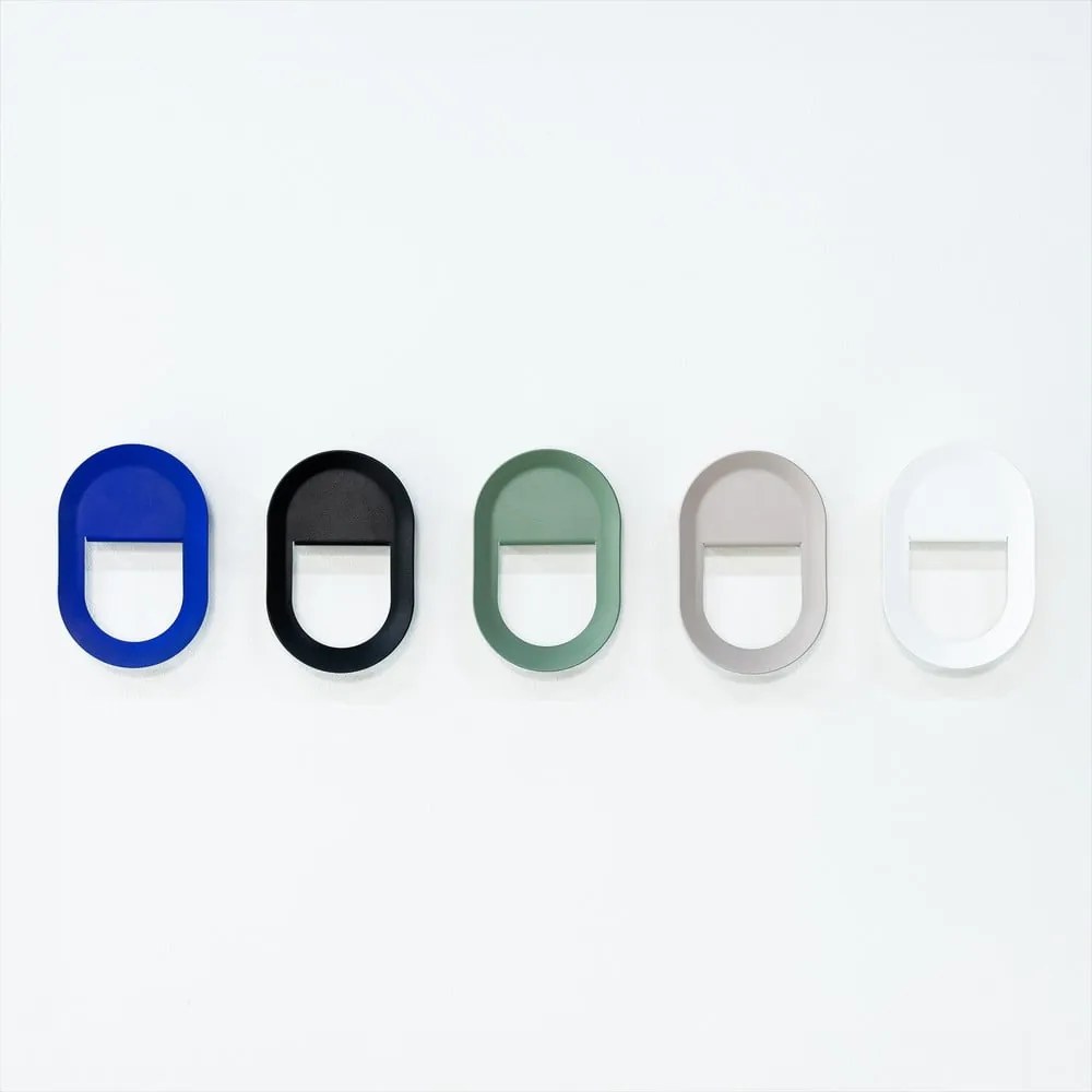 Gancio da parete nero in acciaio Coucou – Spinder Design