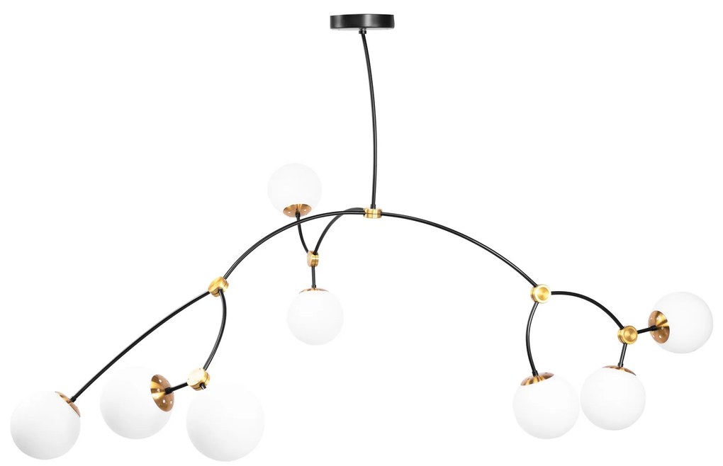 Lampada da soffitto BLACK MAT APP1673-8CP