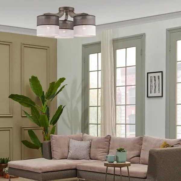 Lampadario a plafone ANDREA 3xE27/60W/230V