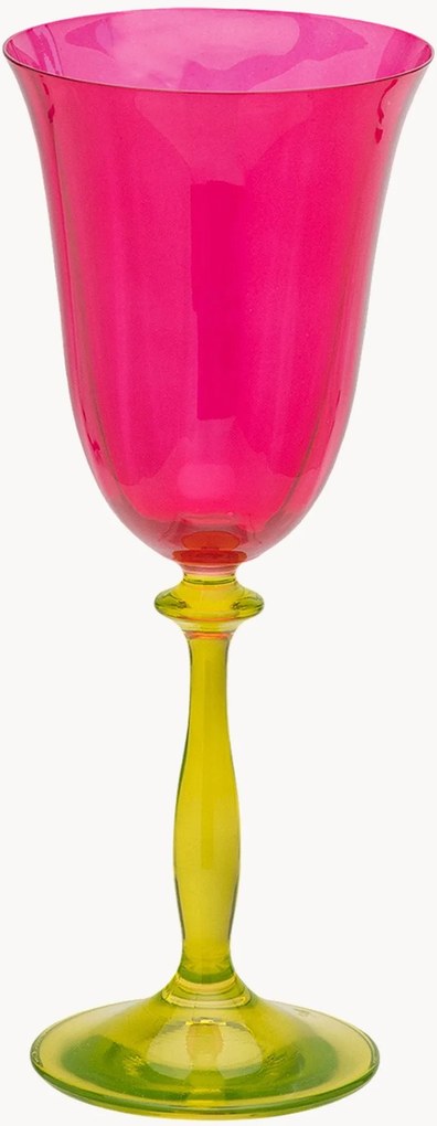 Set di 2 bicchieri da vino con effetto ottico Gardenia