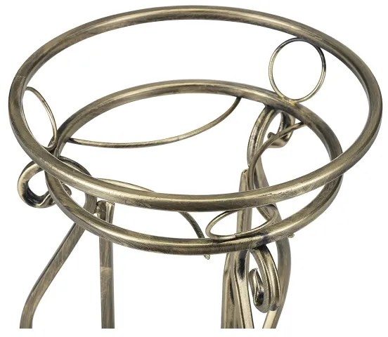 Portafiori 37x29 cm oro