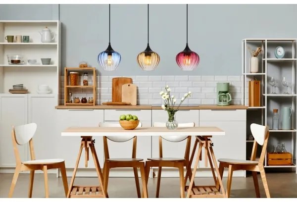 Globo 15748-3H - Lampadario a sospensione con filo SANDER 3xE27/60W/230V