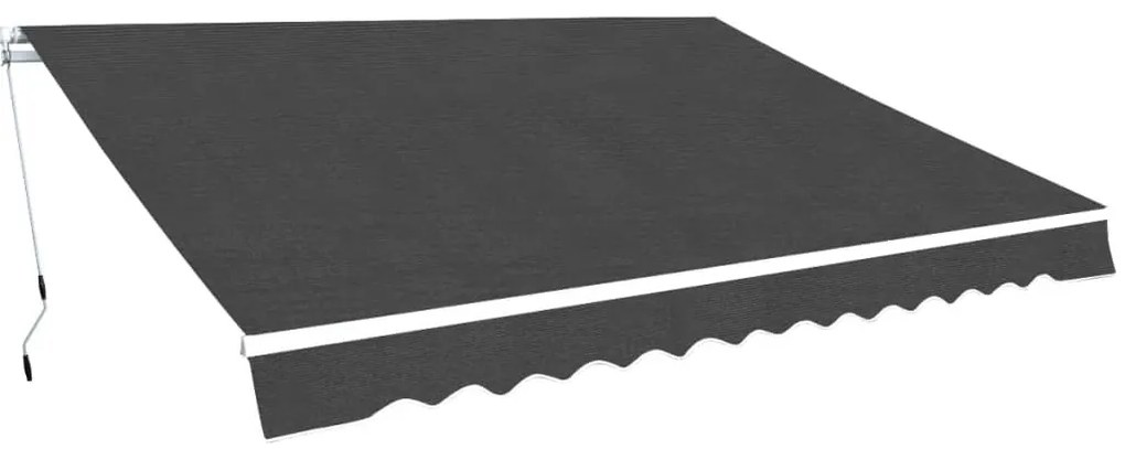 Tenda Da Sole Pieghevole Manuale 400 Cm Antracite /