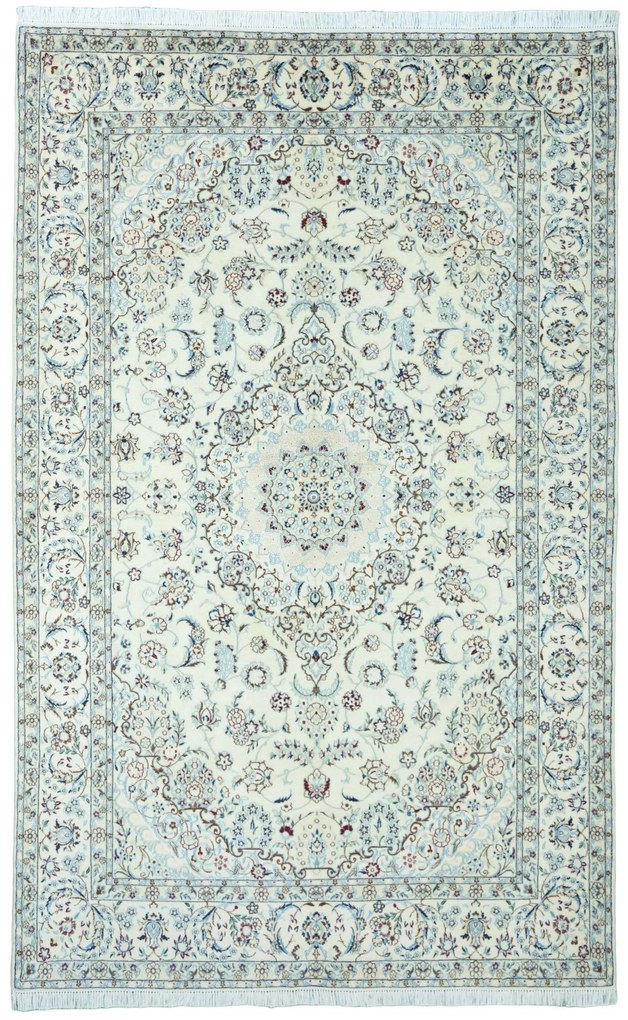Nain Tappeto persiano 240x150 Beige (Iran) Annodato A Mano