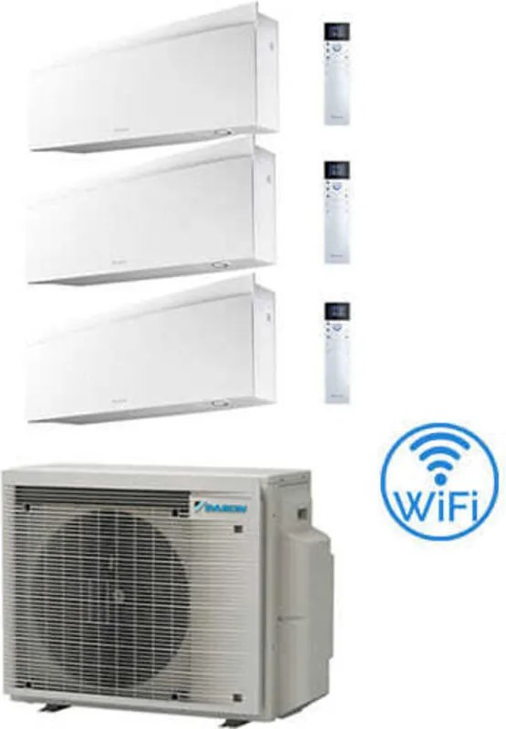 Daikin - Climatizzatore garanzia italia emura Trial Split Inverter 7000 + 9000 + 12000 btu con u.e. 3MXM68A9 Classe a+++/a++ novita' 2024