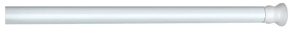 Asta telescopica bianca per tende da doccia, lunghezza 110 - 185 cm - Wenko