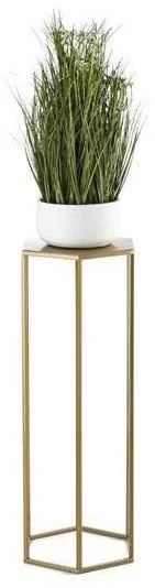 Portafiori 70x24 cm oro