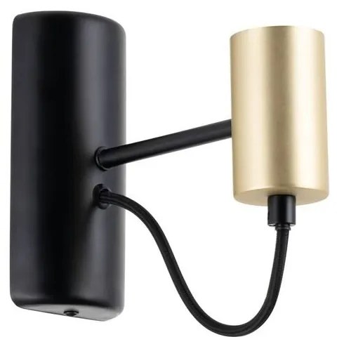 Lindby - Prospa Applique da Parete Black/Brass Lindby