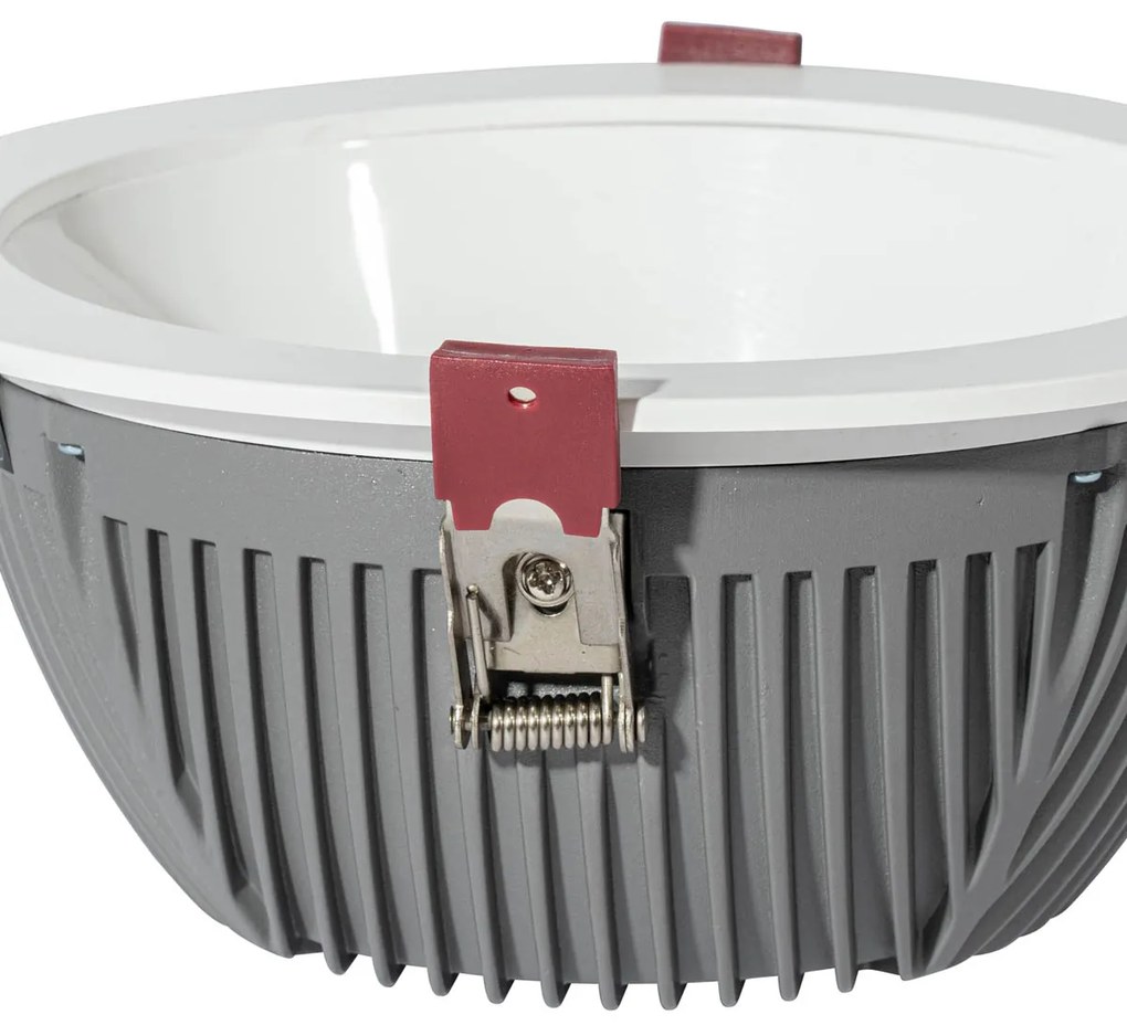 Faretto da incasso bianco con LED 3000K-5000K con interruttore DIP - Elias