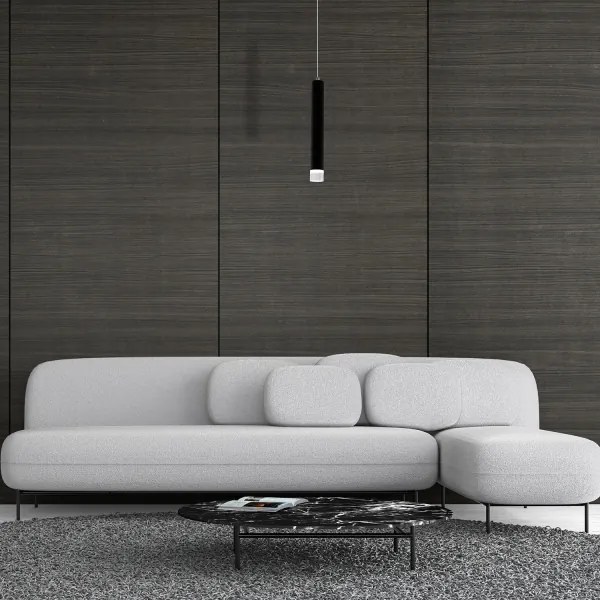 Lampadario LED su corda CARBON LED/5W/230V