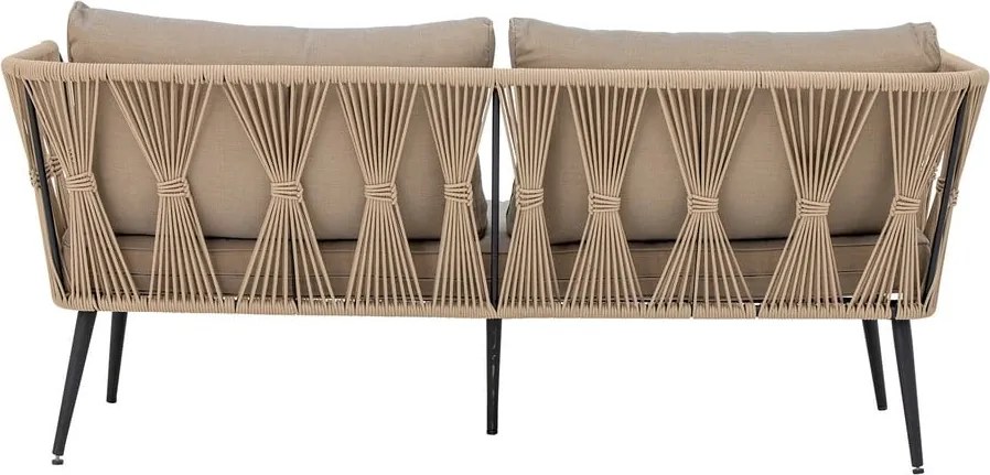 Divano da giardino beige Pavone - Bloomingville