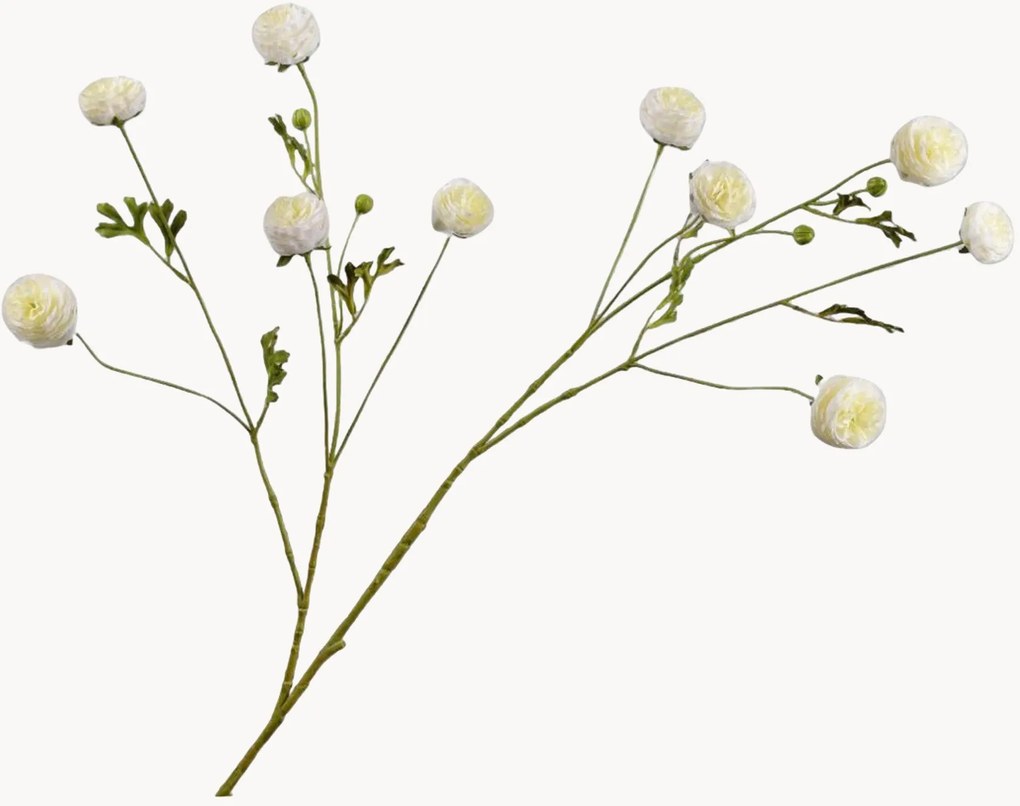 Set di 2 fiori artificiali Ranunculus