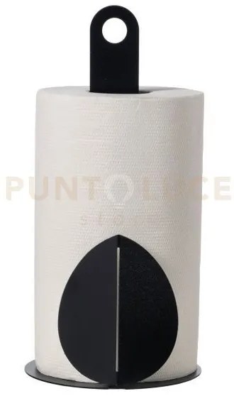 Porta rotoli ficus nero