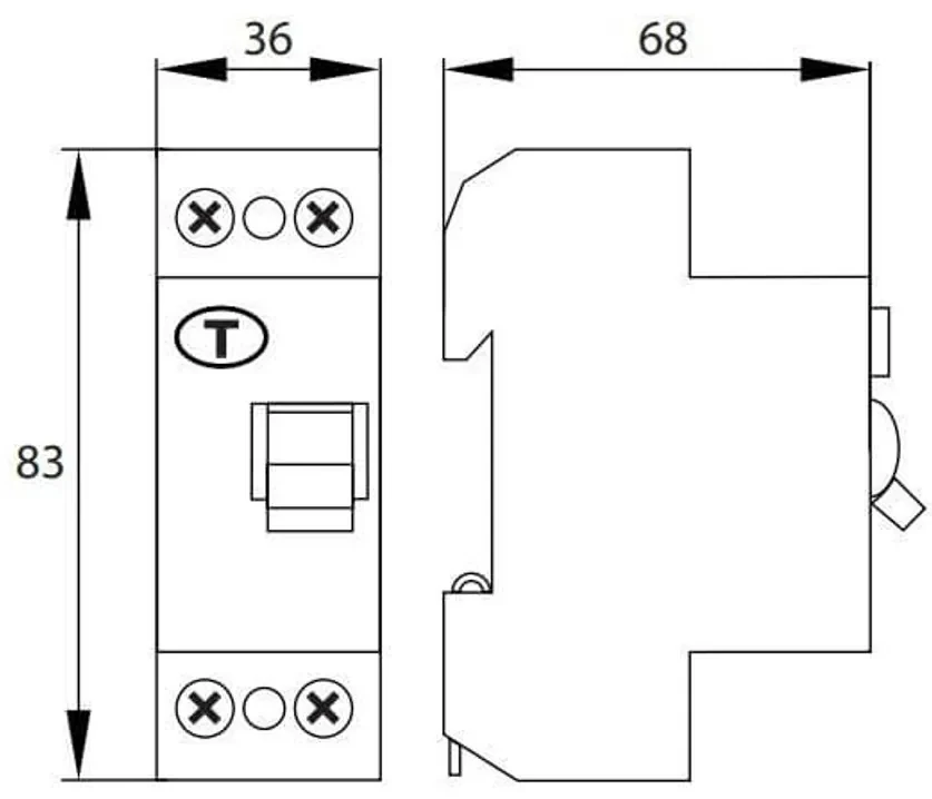 Interruttore Differenziale SCHELINGER 2P - 25A - 30mA - Tipo AC - Foto 3