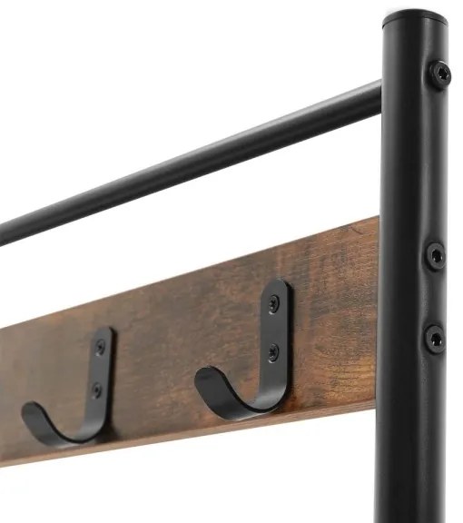Appendiabiti a piantana NAVOR marrone/nero