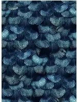 Rebel Walls Carta da parati Petite Peacock Plumage - Teal