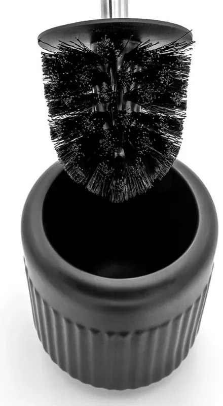 Set completo accessori bagno nero in ceramica Cup