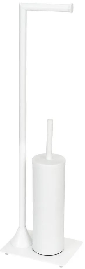 WENKO 26072100 - Scopino WC HELLA 15x69 cm bianco