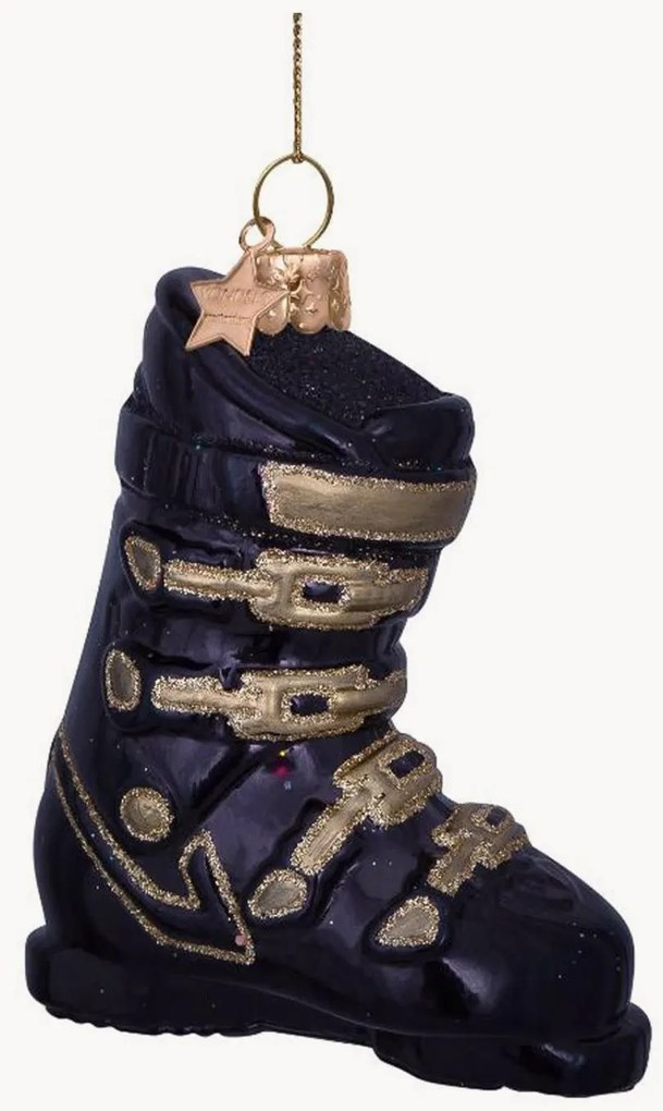Ciondolo albero di Natale Ski Shoe