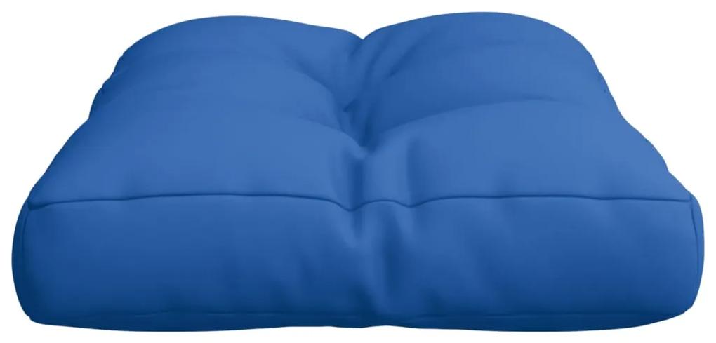 Cuscino per Pallet Blu Reale 50x40x12 cm in Tessuto