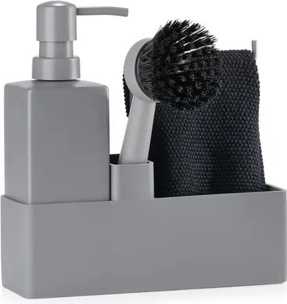 Supporto per detersivo grigio in plastica/in silicone Singles – Zone