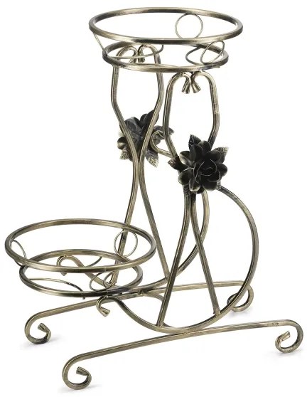 Portafiori 64x54 cm oro