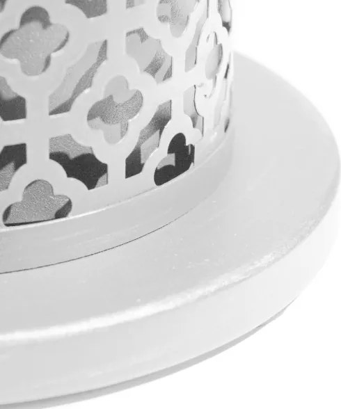 Camino a bioetanolo biocamino da tavolo TOLOSA Bianco D20 x H49,5 interno esterno