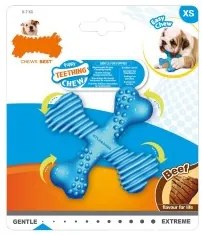 Giocattolo da mordere per cani Nylabone Croce Carne