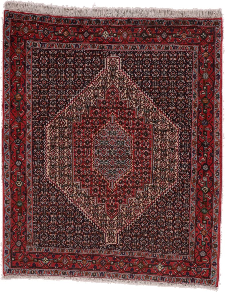 Sandjan Tappeto persiano 150 x 120 (Iran) Annodato A Mano
