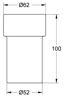 GROHE 40254000 - Bicchiere ALLURE finitura satinata