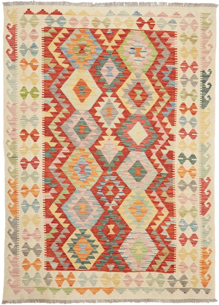 Kilim Tappeto orientale 210x150 (Pakistan) Tessuto A Mano