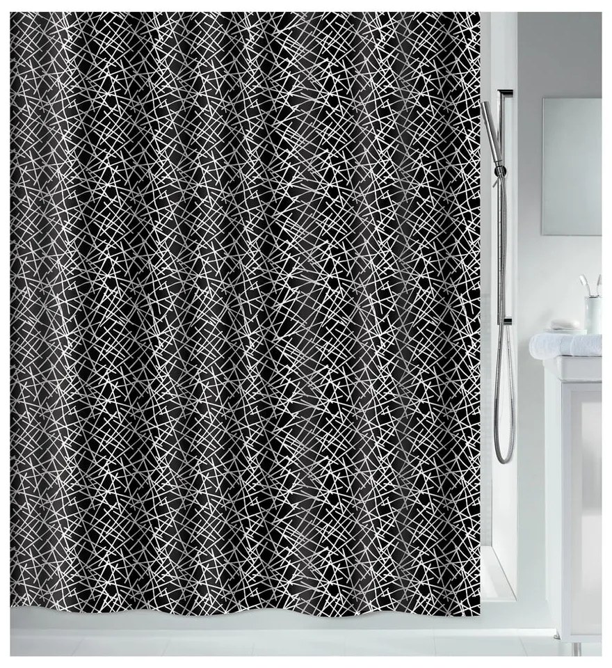 Tenda per doccia 180x200 cm Lines – Spirella