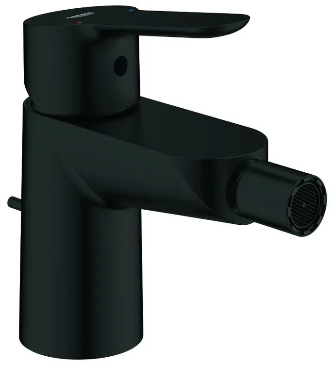 Rubinetto per bidet getto aerato Start Clova GROHE nero levigato opaco