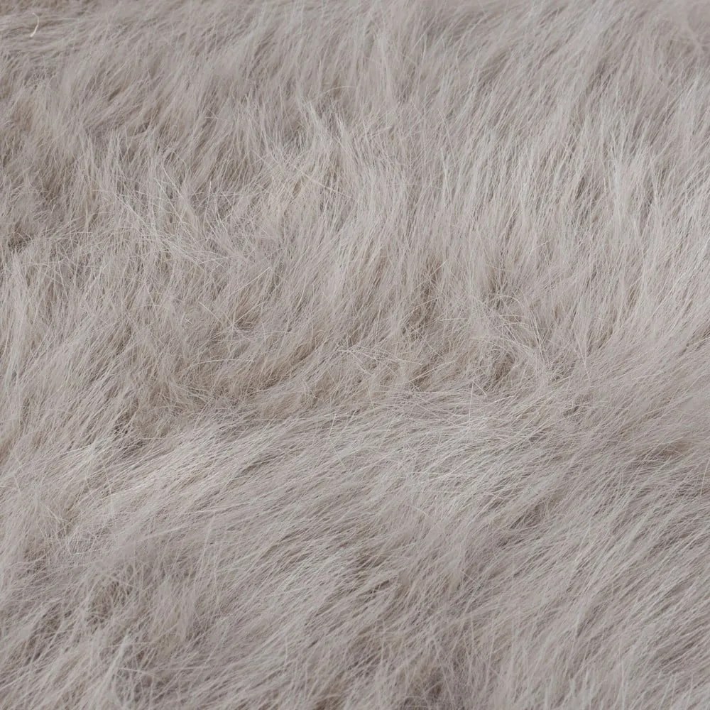 Tappeto in pelliccia sintetica marrone 80x150 cm Alpine Faux Fur - Flair Rugs