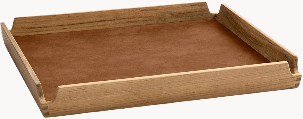 Vassoio da portata in legno di teak Airy