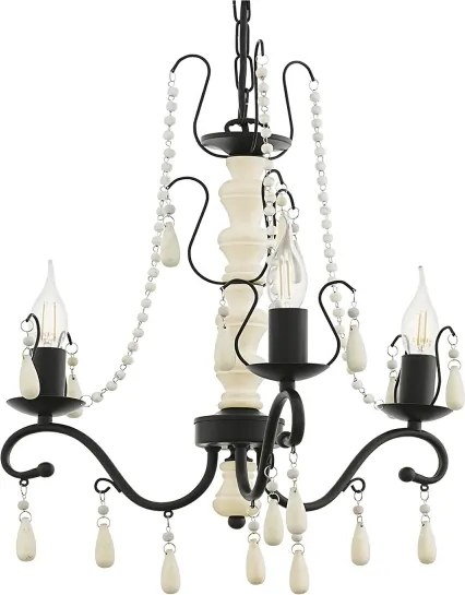 Eglo 49837 - Lampadario a sospensione con catena CHATTISHAM 3xE14/40W