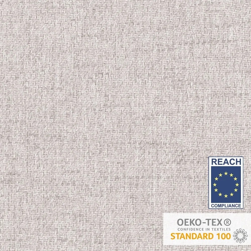 Letto boxspring con contenitore in beige-naturale 160x200 cm Faro - Maison de Rêve