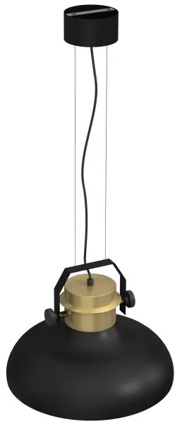 Lampadario su corda HELSING 1xE27/60W/230V dorato