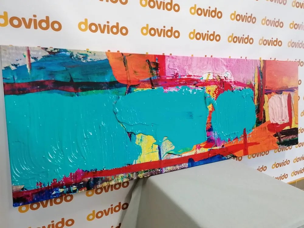 Stampa su tela – Opera d'arte di design astratto