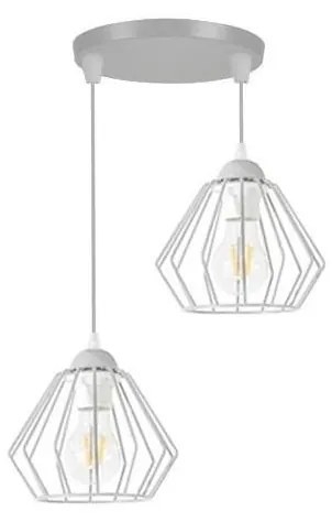 Lampadario a sospensione con filo CEED 2xE27/60W/230V