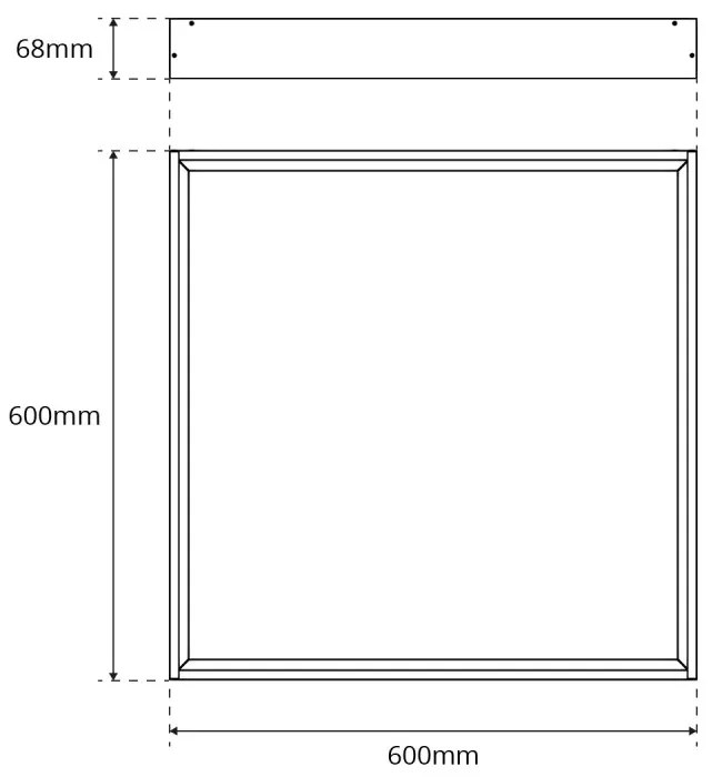Plafoniera LED 60x60 42W CCT Bianco Variabile UGR19 con driver Philips Colore Bianco Variabile CCT