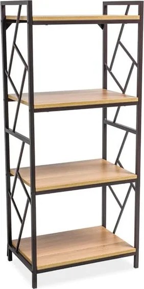 Scaffale Tablo con 4 ripiani - L 60 x L 40 x H 140 cm